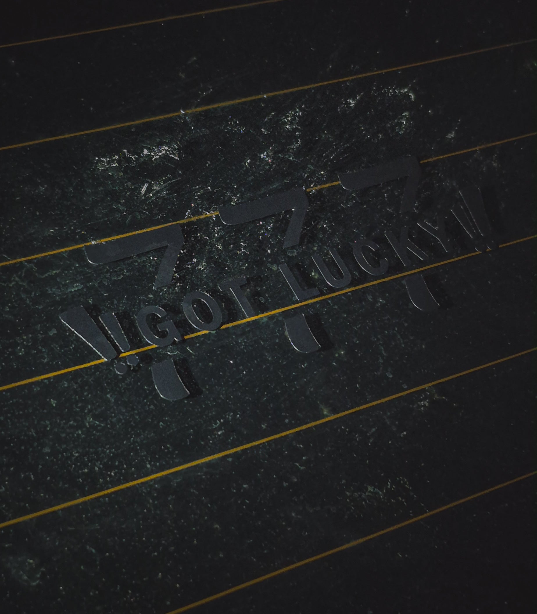 777 Got Lucky! Sticker