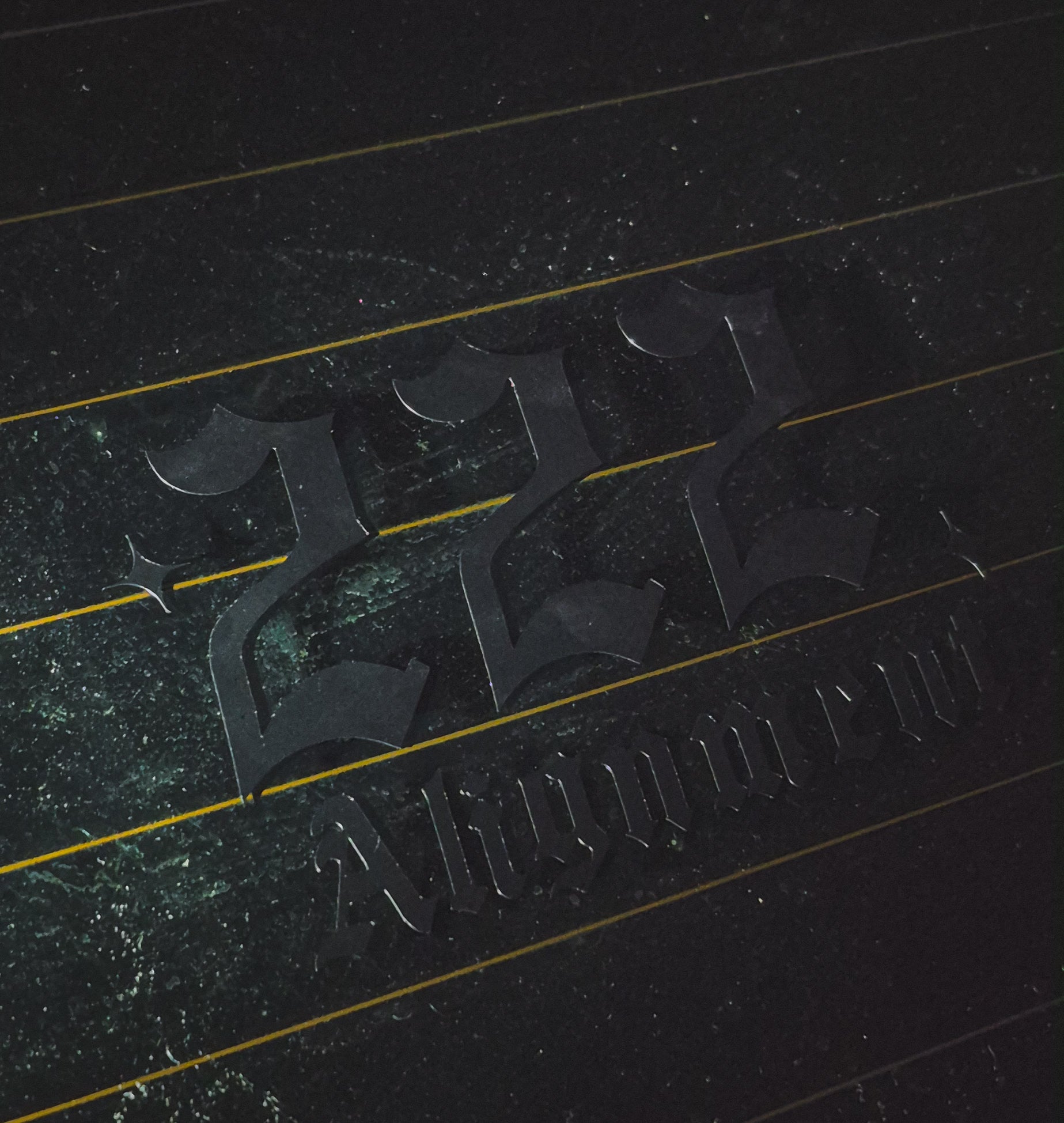 222 Alignment Sticker